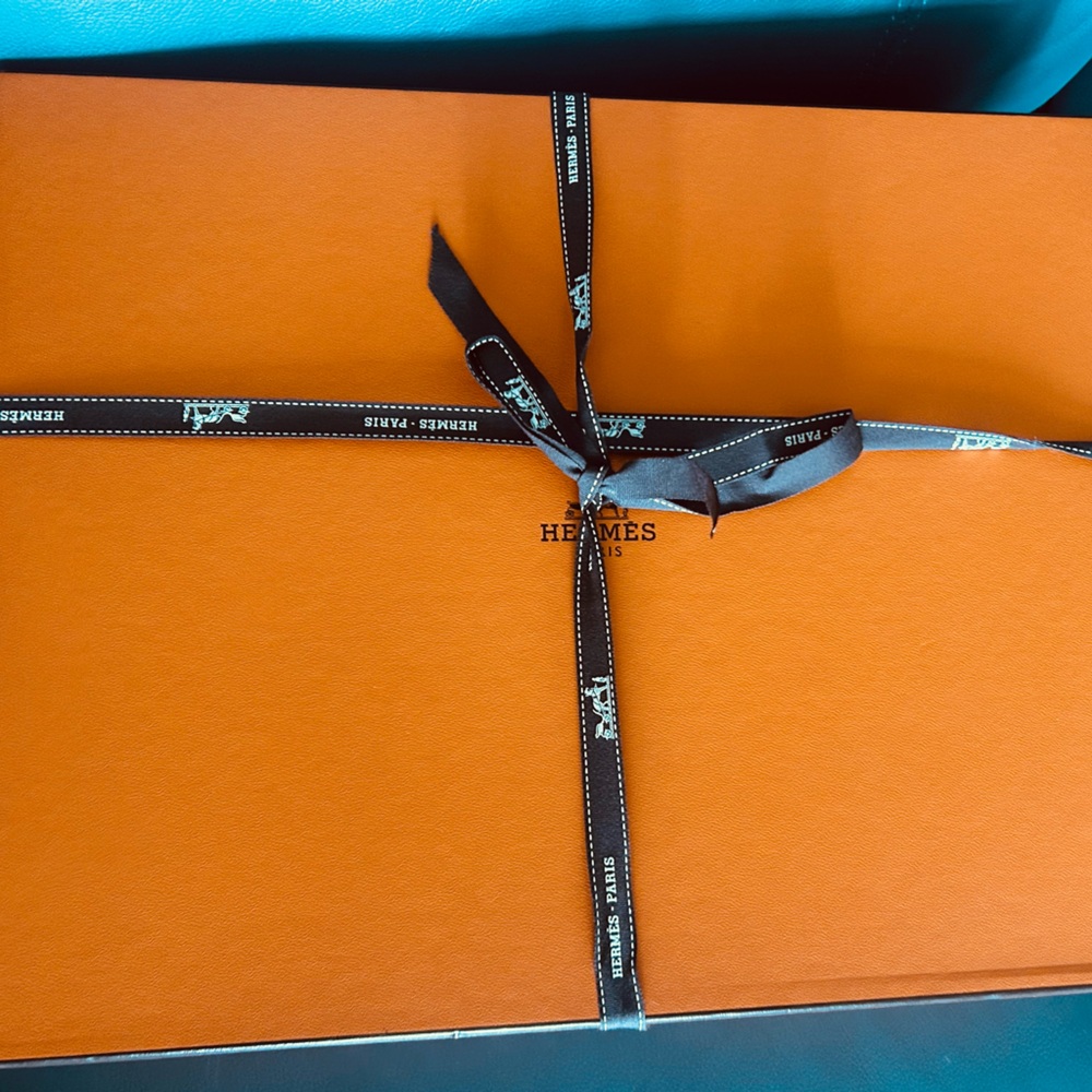 Hermes Gift Box with Ribbon